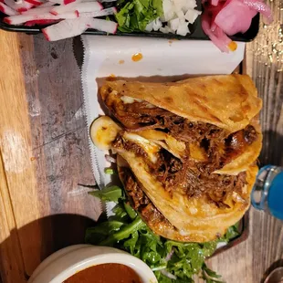 Quesabirria tacos