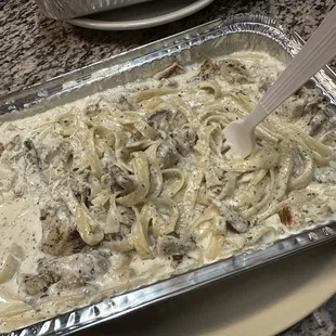 Chicken Fettuccini Alfredo