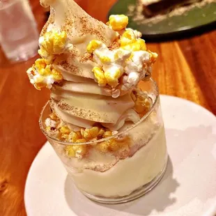 Caramel Corn Soft Serve
