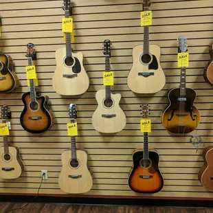 Acoustic guitars