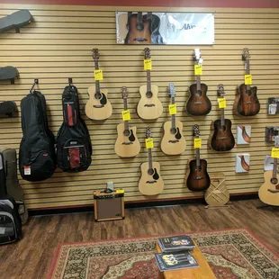 Acoustic guitars