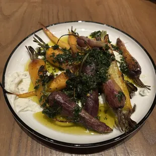 Wood Fired Carrots
