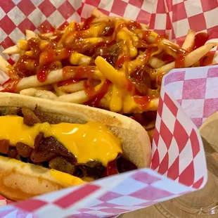 Bacon Dog, Damn Good Fries