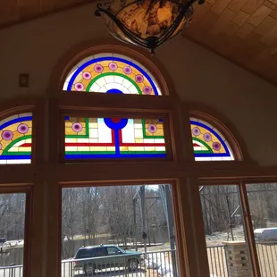 More stained glass