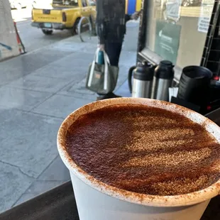 Cinnamon toast latte