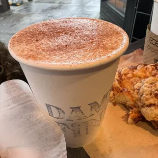 Cinnamon Toast Crunch latte