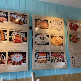 Catering menu