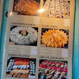 party platters