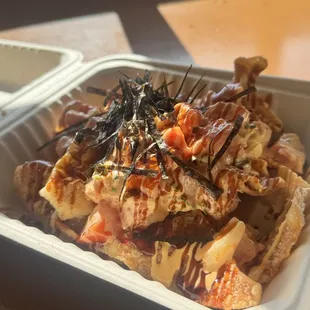 Spicy Ahi Poke Nachos