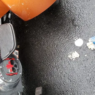 Just a random can of weiners in the parking lot