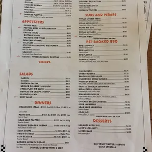 Great menu variety and very fast service.