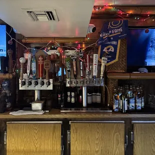 Bar from my seat.