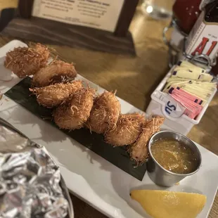 Coconut Fried Shrimp IG: @ammysalamii