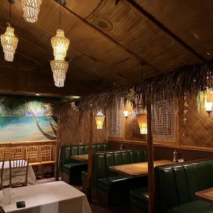 Inside dining area