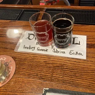 Beer flight