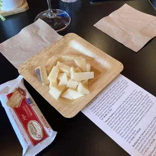 Twisca cheese and crackers