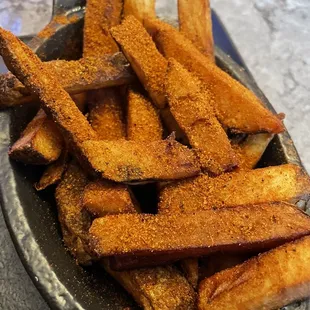 Cajun fries - not a huge fan, seasoning is very rich.