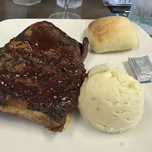 Ribs and Mashed Potatoes
