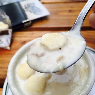 Clam chowder