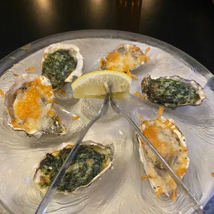 Oysters Rockefeller, Oysters Parmesan