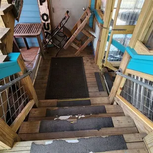Stairs down