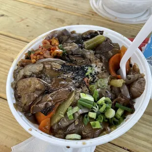 Eggplant bowl