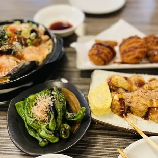 Ordered food from my family