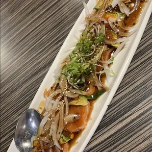 Salmon Avocado Carpaccio
