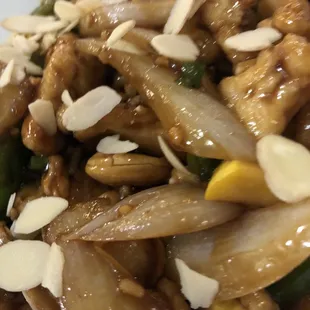 a close up of a plate of food