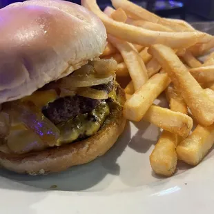 Totally Smashed Burger.  Which is ironically, not smashed at all...