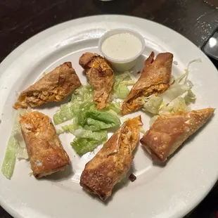 Pub Egg Rolls with Chicken, Delicious!