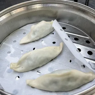 steamed vegetable dumplings
