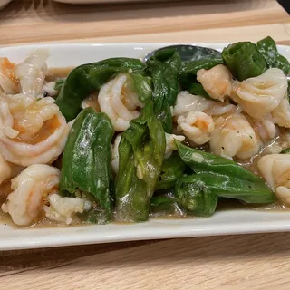 shrimp shishito