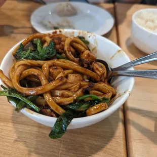 Chicken noodles