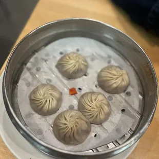 spicy pork xiao long bao