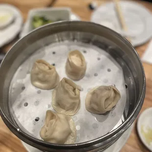 steamed chicken dumpling