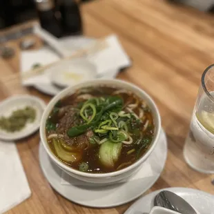 oxtail beef noodle soup