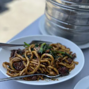 short rib dan mein noodles