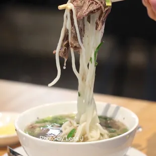 Oxtail Beef Noodle Soup ($10.50 lunch portion)