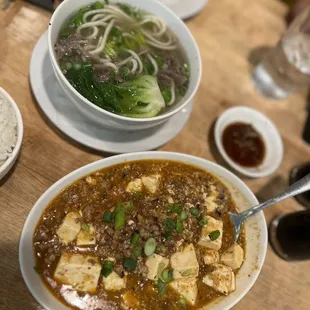mapo tofu with crab
