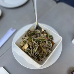 seaweed &amp; tofu salad