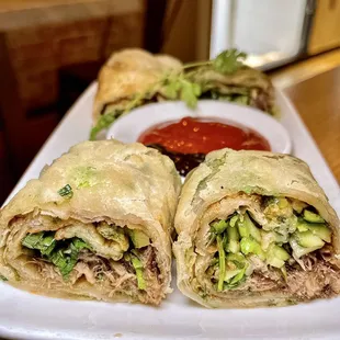 burritos and wraps, food