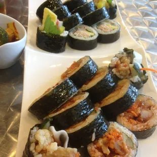 Spicy Chicken Kimbap