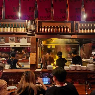 Bar area