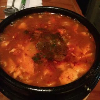 Kimchi and Pork with Tofu