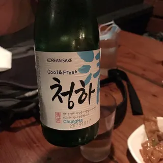 Korean Cold Sake