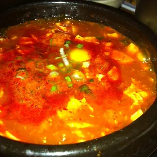Spicy Soft Tofu Soup