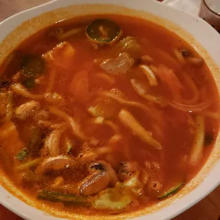 Spicy Seafood Noodle Soup