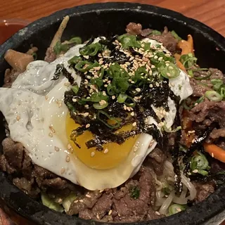 Stone Bowl Bibimbap with Beef