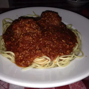 Spaghetti and Meatballs